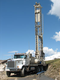 Water Well Drilling Truck